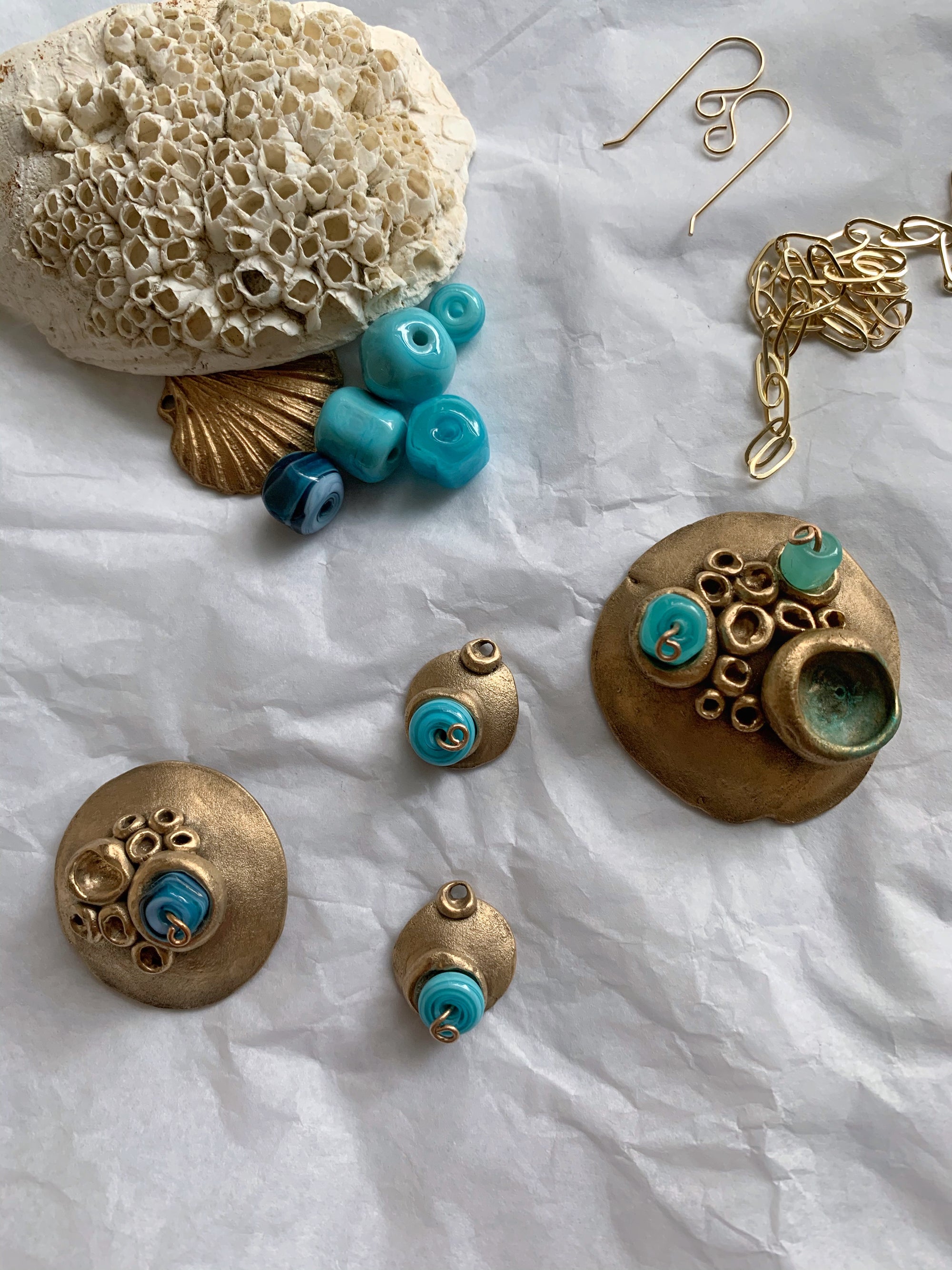 Barnacle blues, as jewelry!
