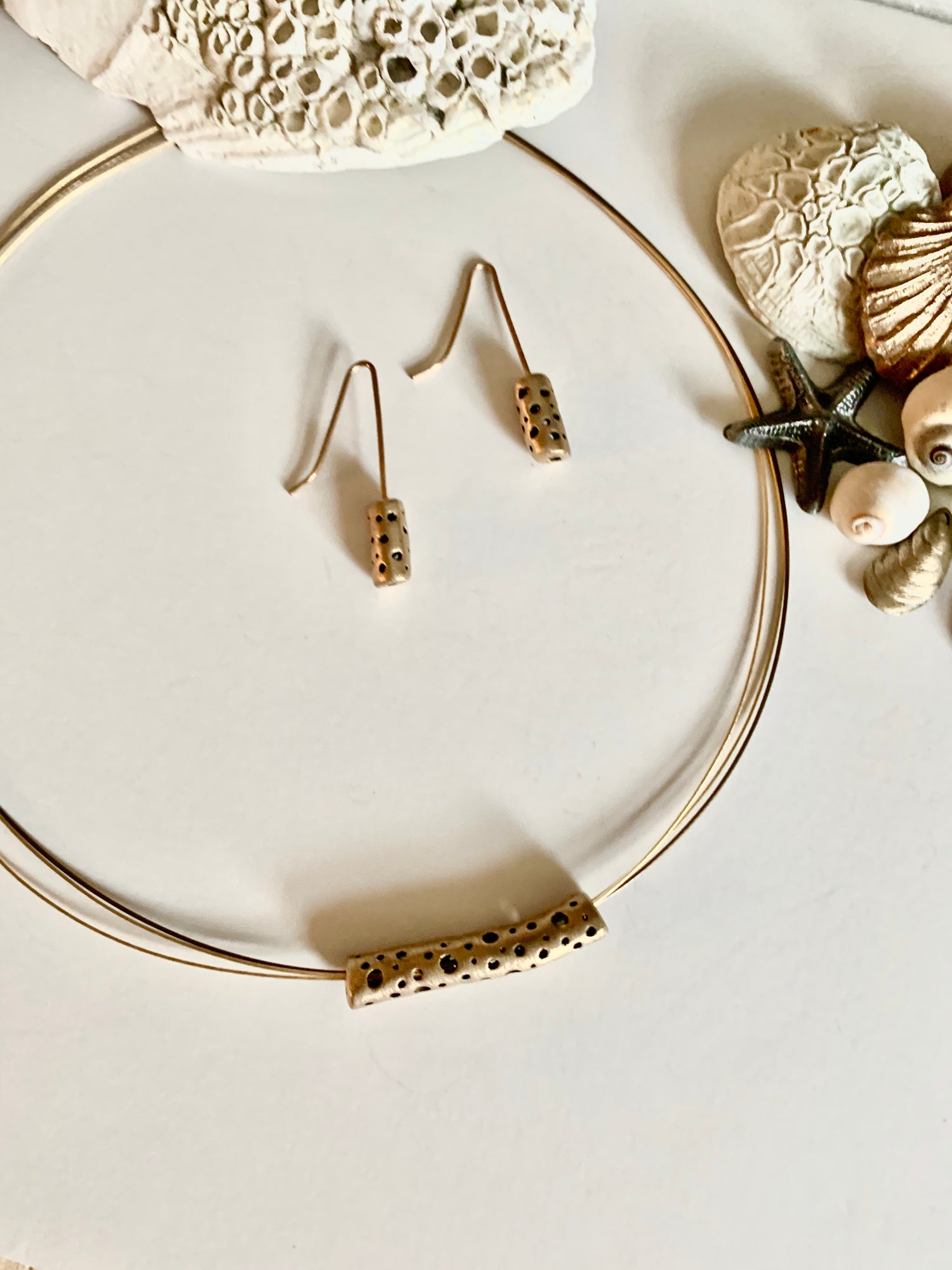 Perfect pairings: Skye earrings and Caprice necklace