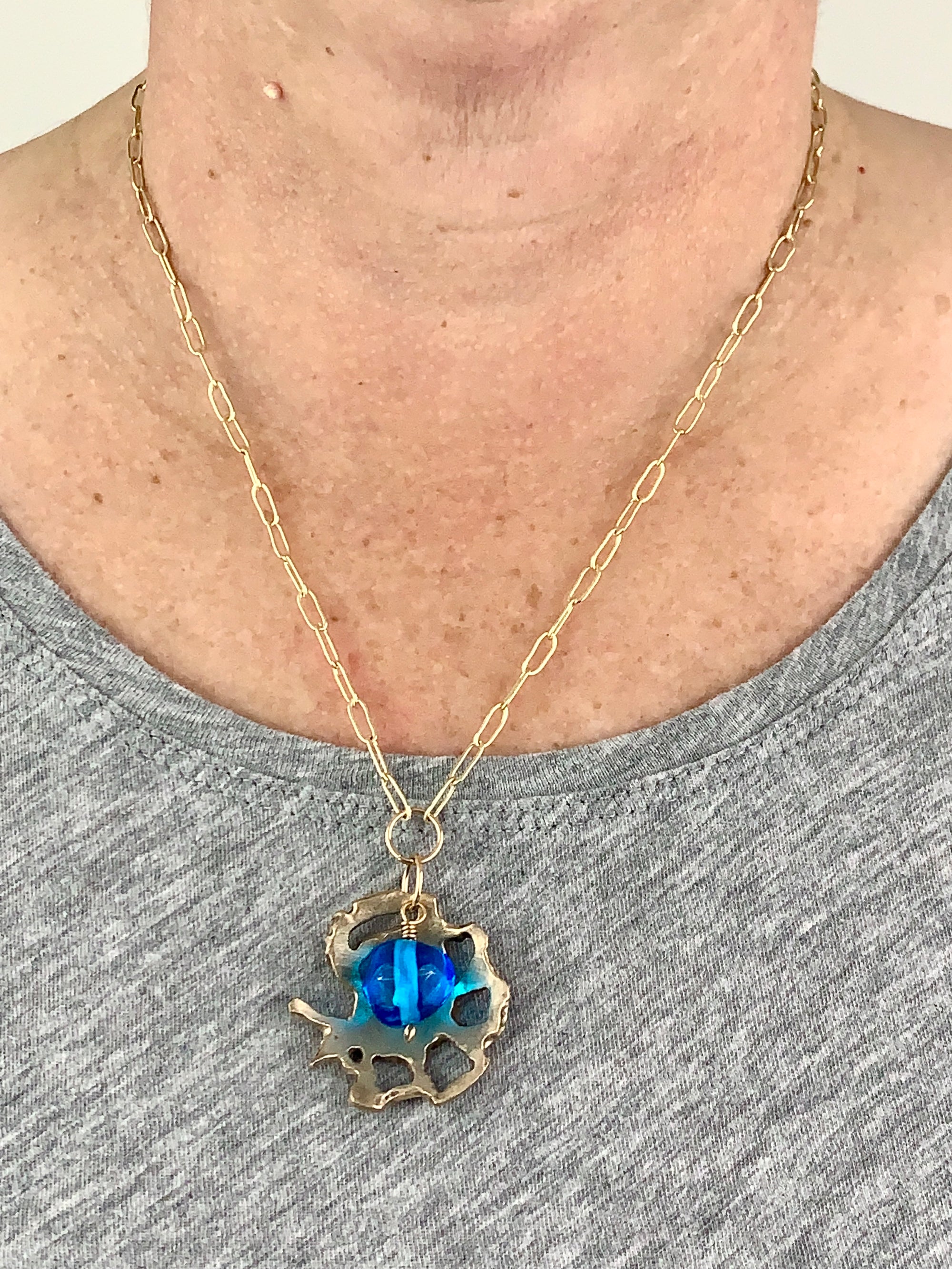 Coastal Coral Necklace I