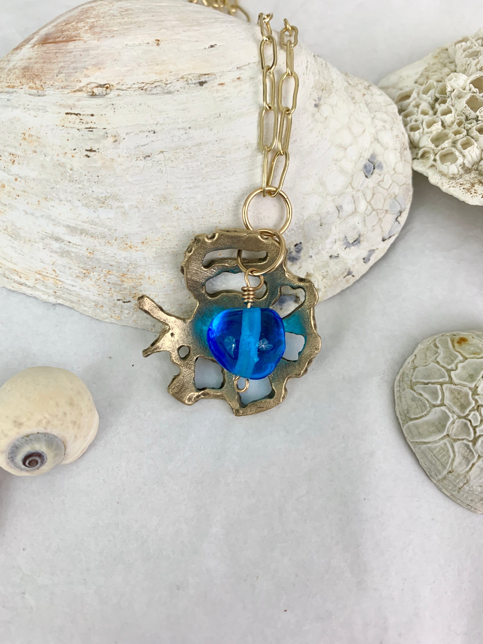 Coastal Coral Necklace I