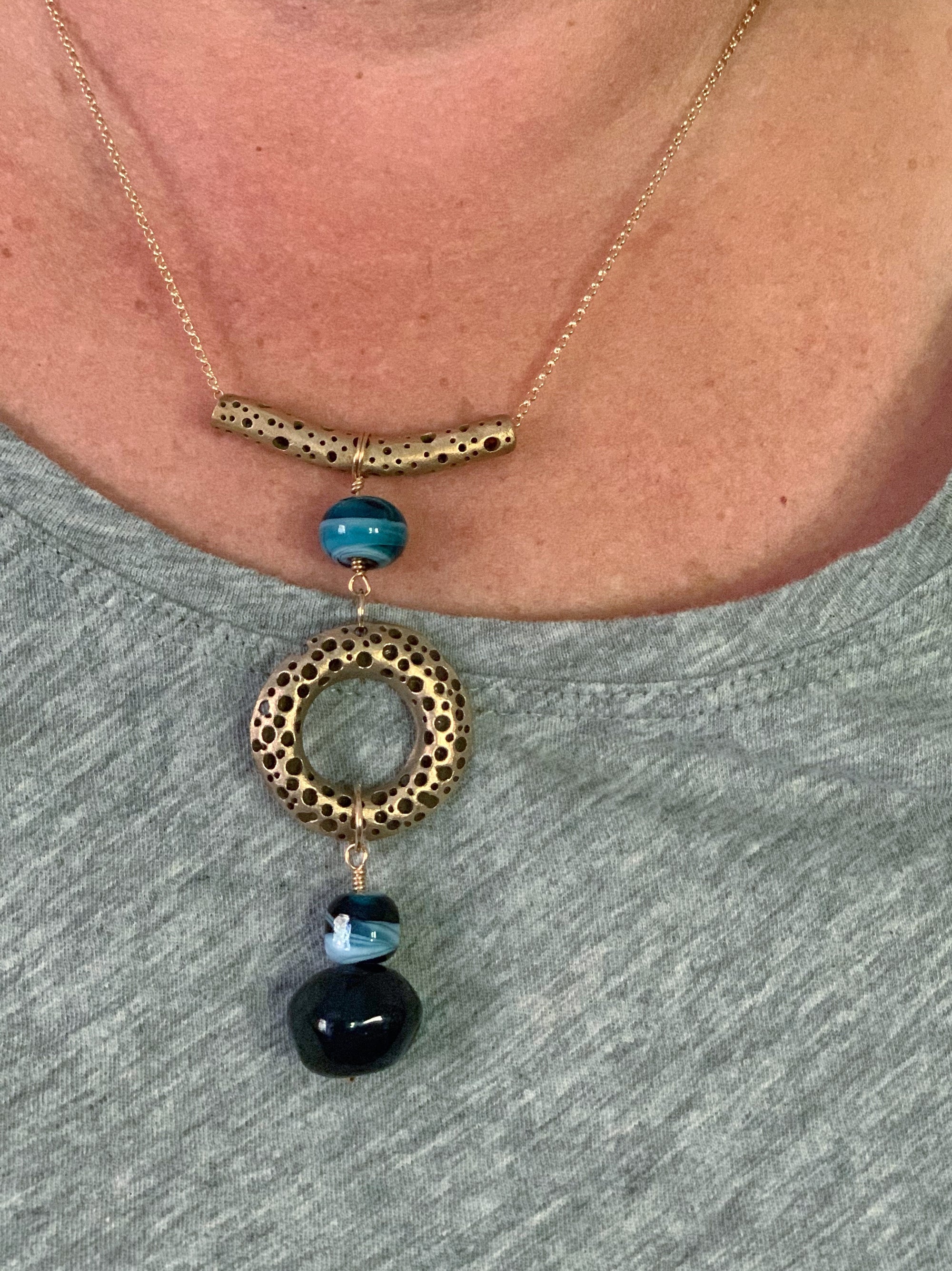 Coastal Cascade Necklace II