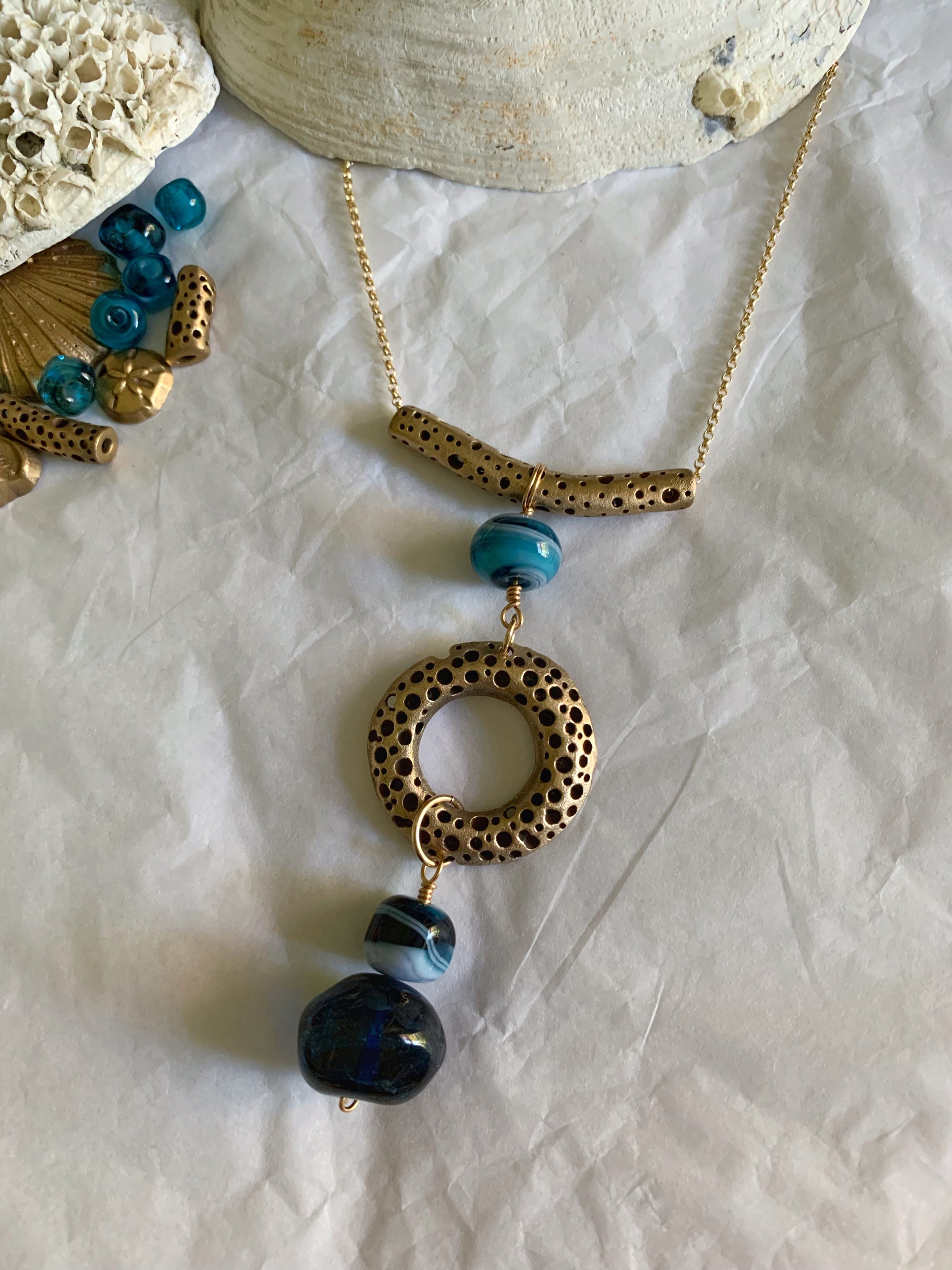 Coastal Cascade Necklace II