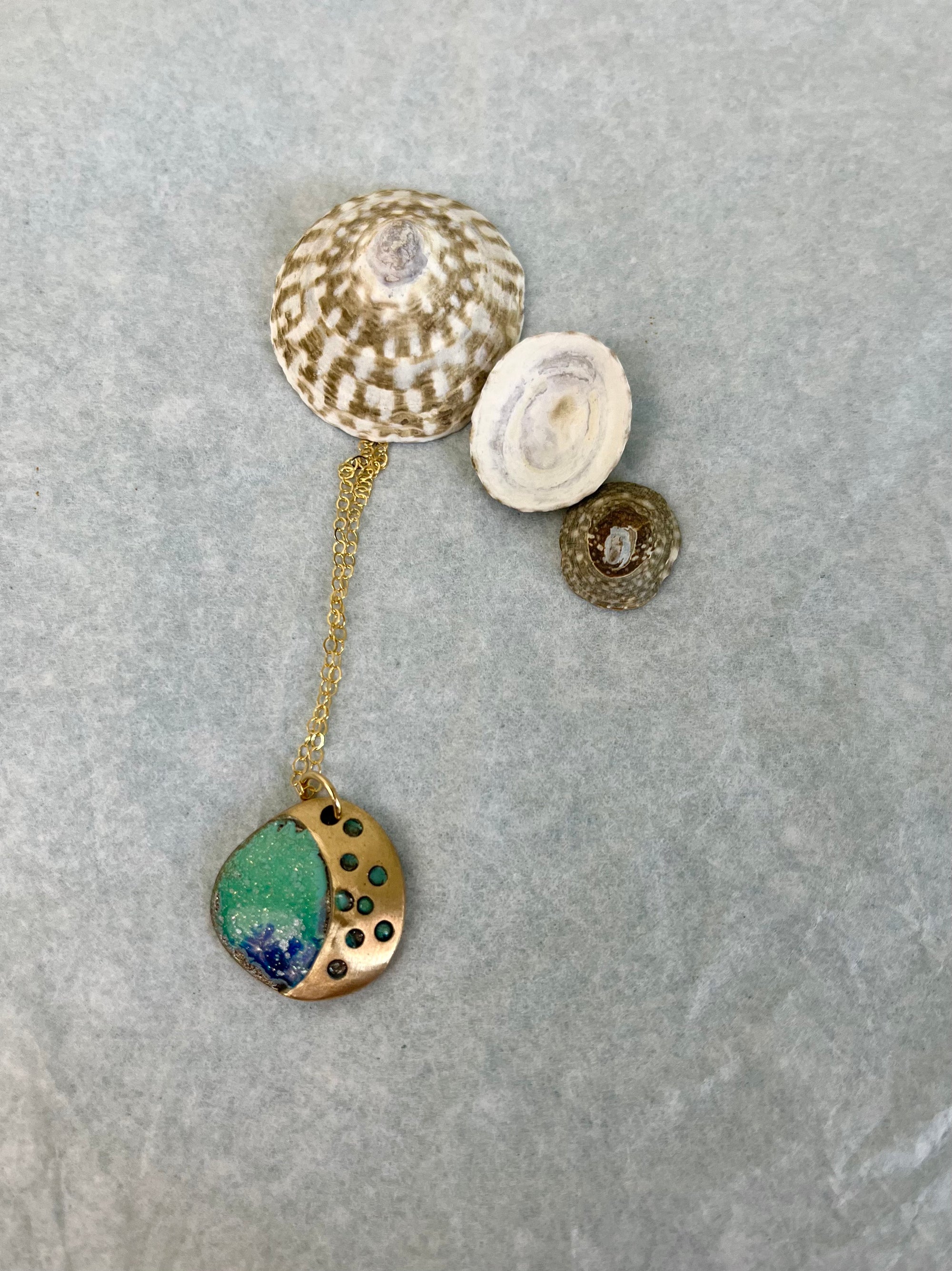 Ocean Pool Necklace I