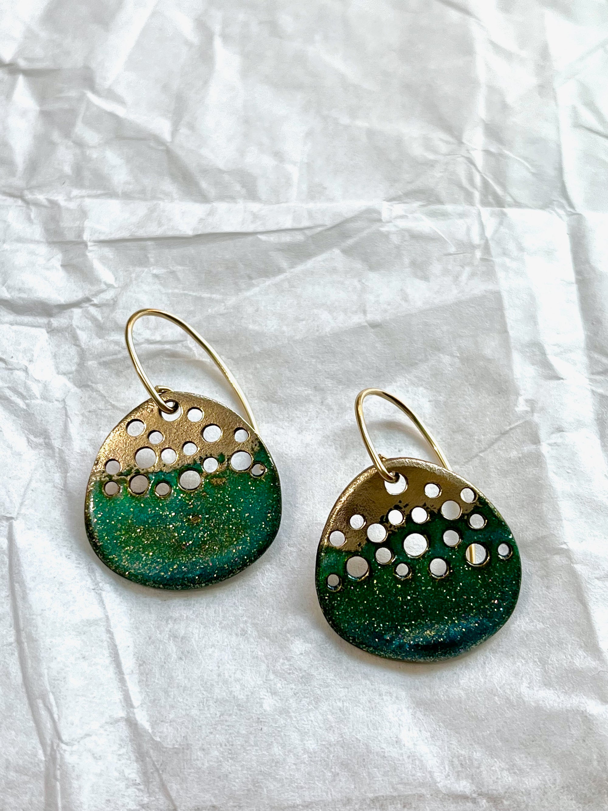 Ocean Effervescence Caribbean Earrings