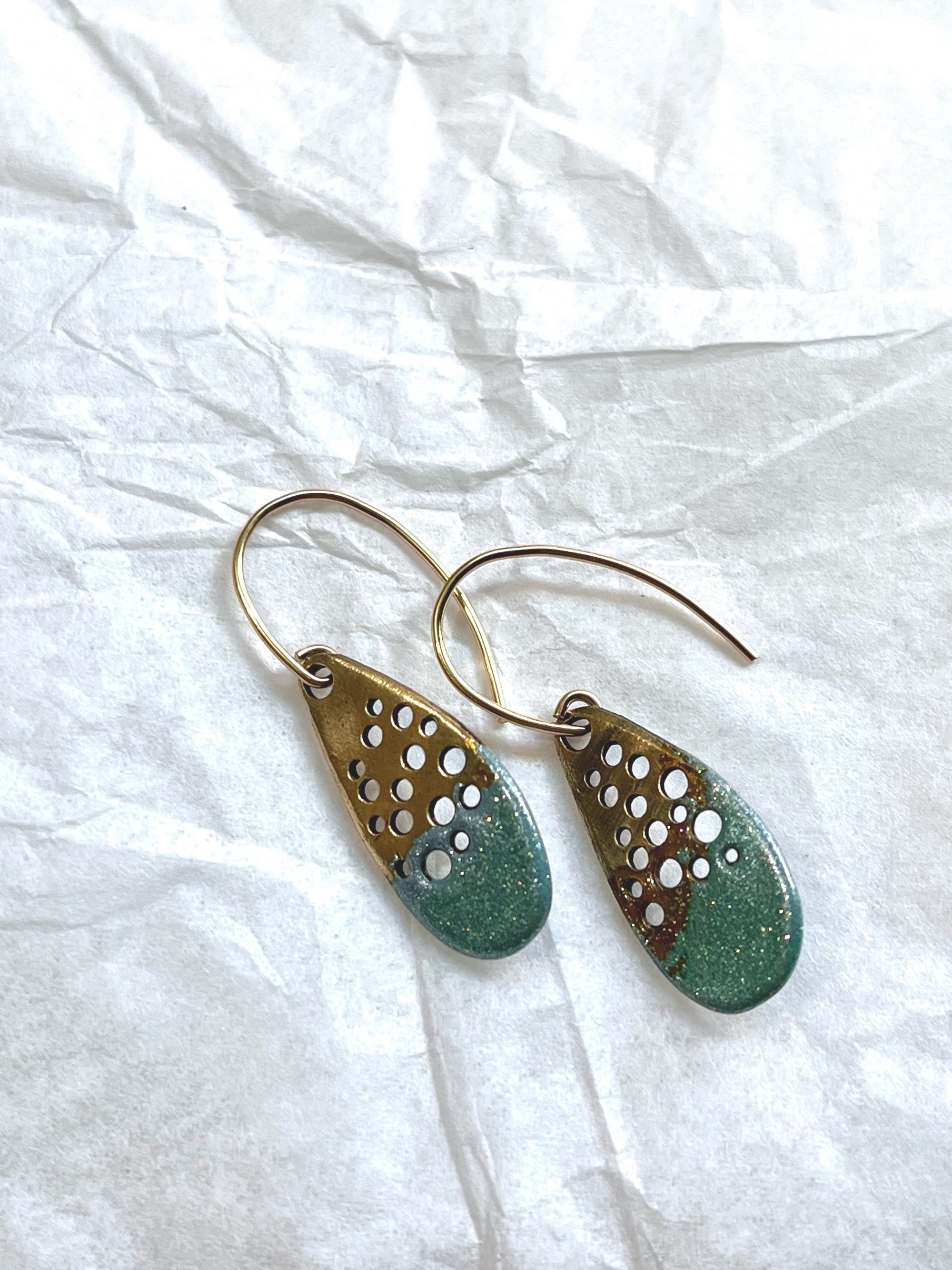 Droplet Ocean Spray Earrings