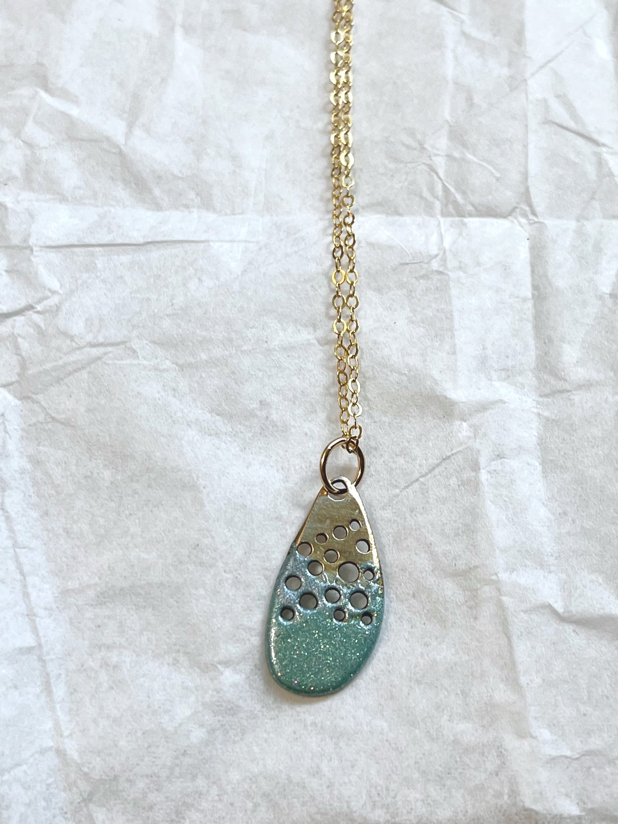 Droplet Ocean Spray Necklace