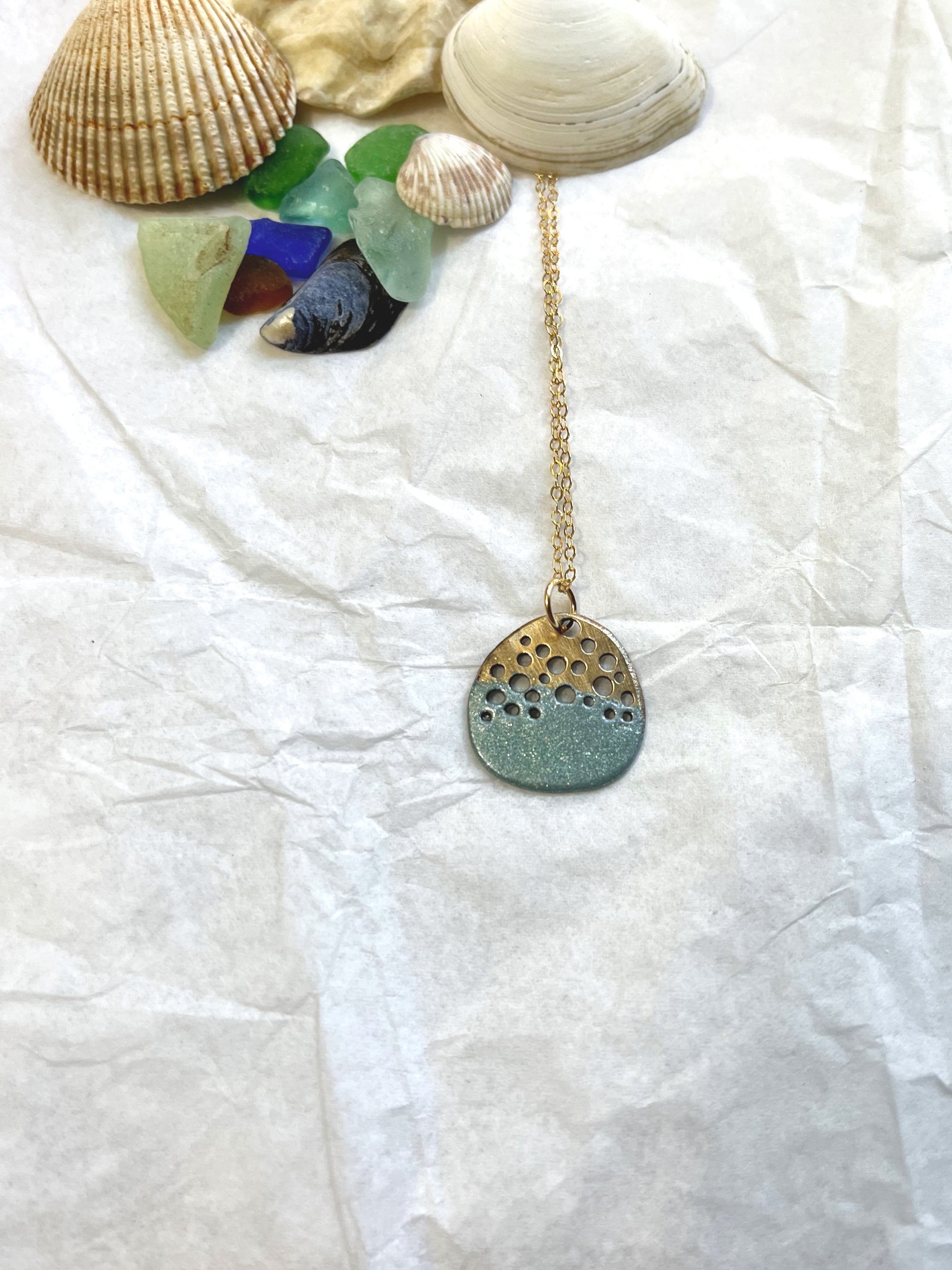 Ocean Effervescence Ocean Spray Necklace