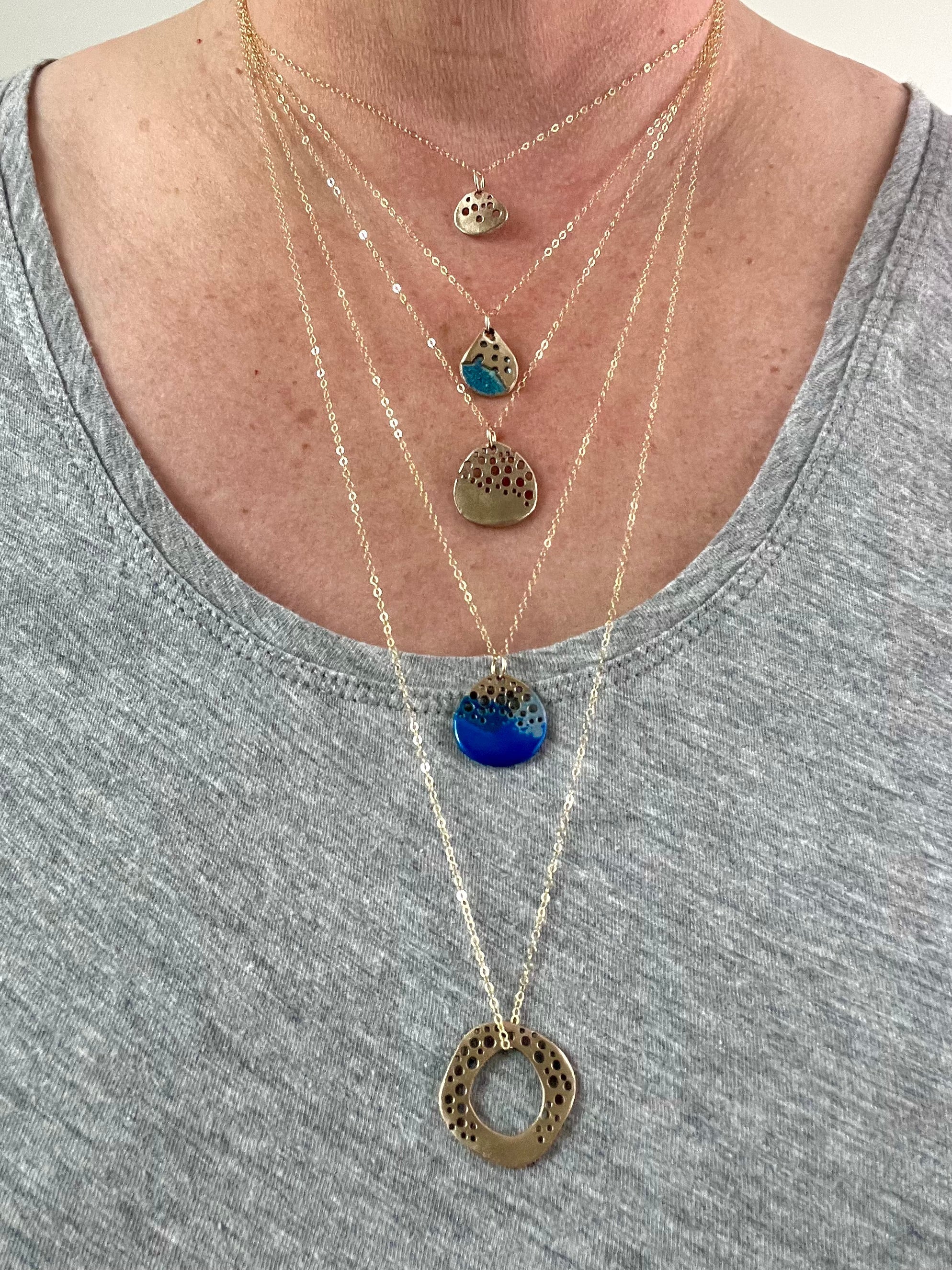 Droplet Ocean Spray Necklace