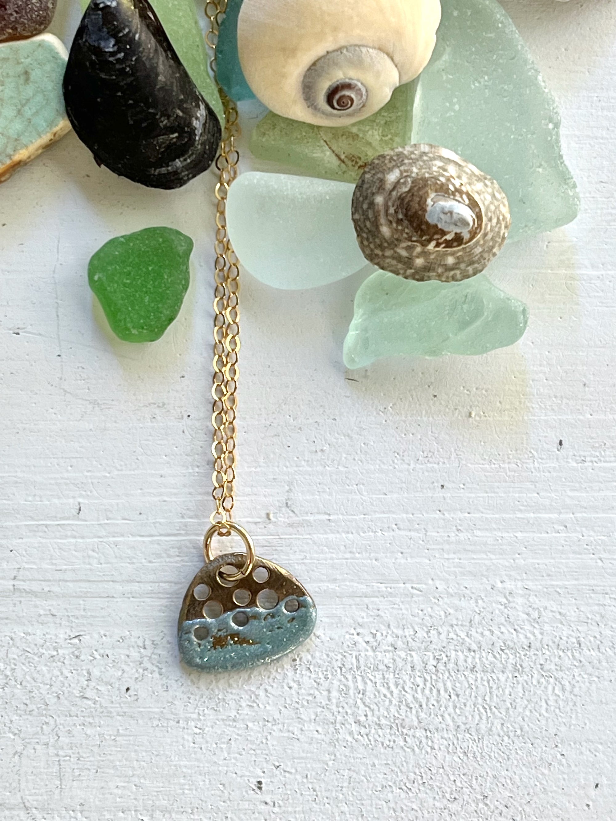 Mini Droplet Ocean Spray Necklace