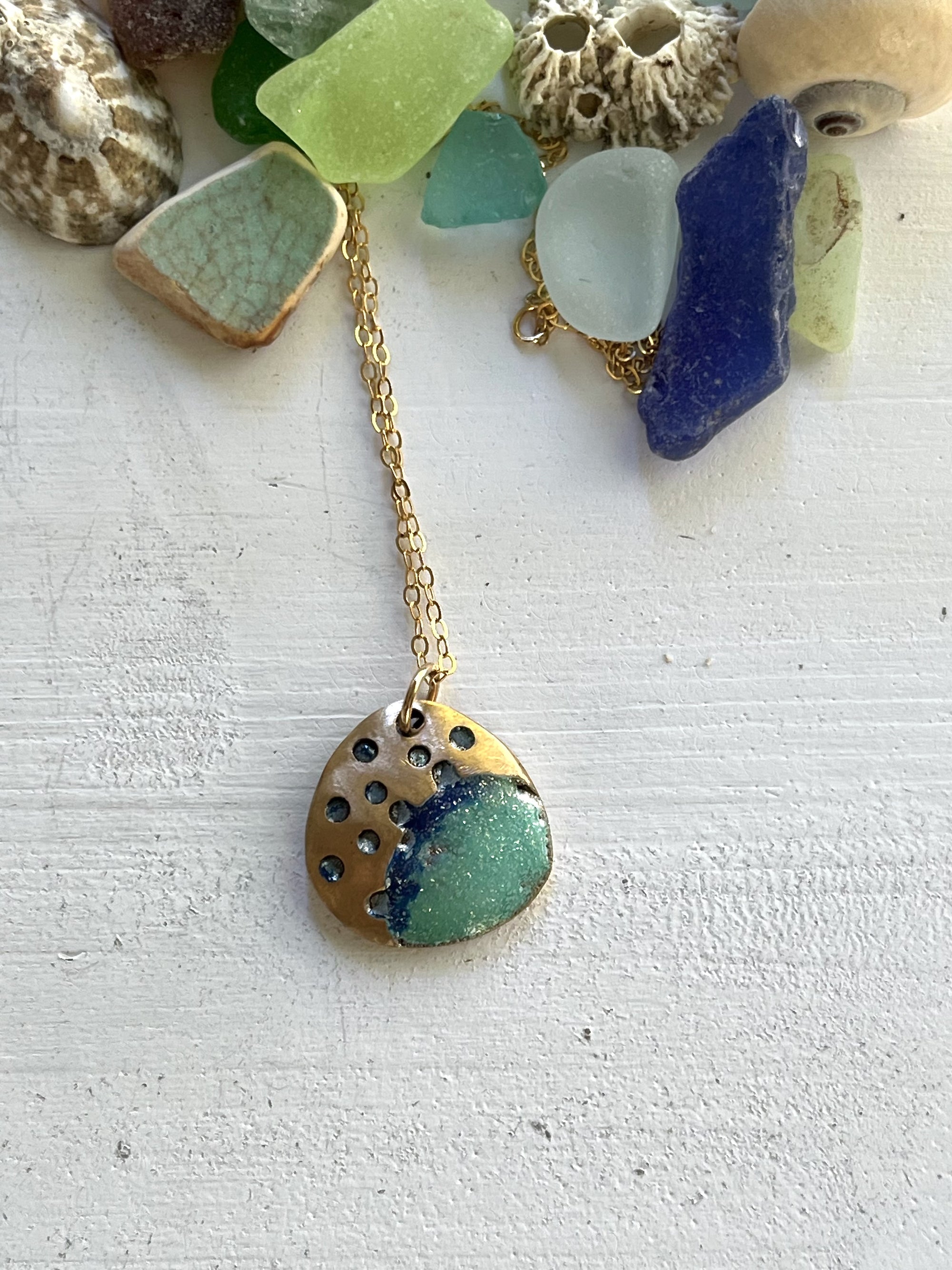 Ocean Pool Necklace II