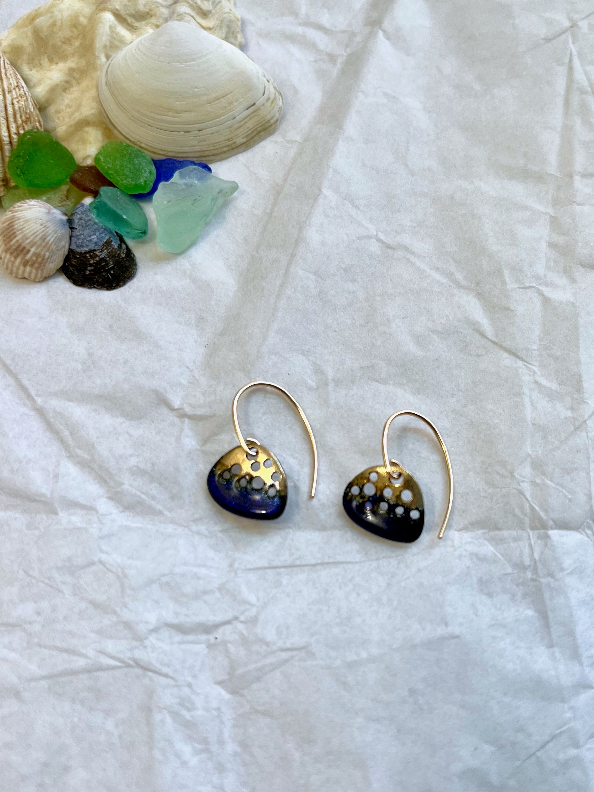 Mini Droplet Atlantic Earrings