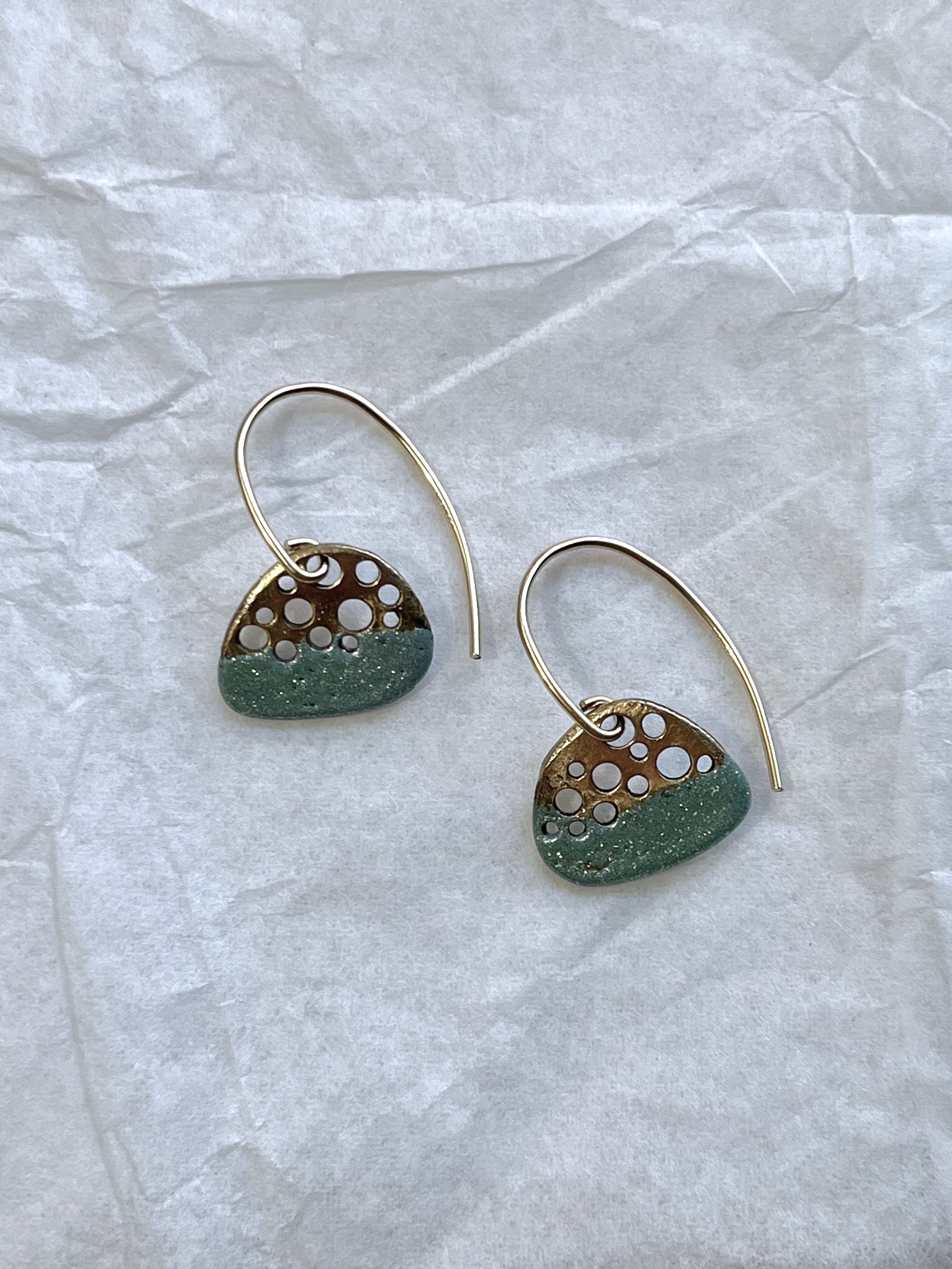 Mini Droplet Ocean Spray Earrings