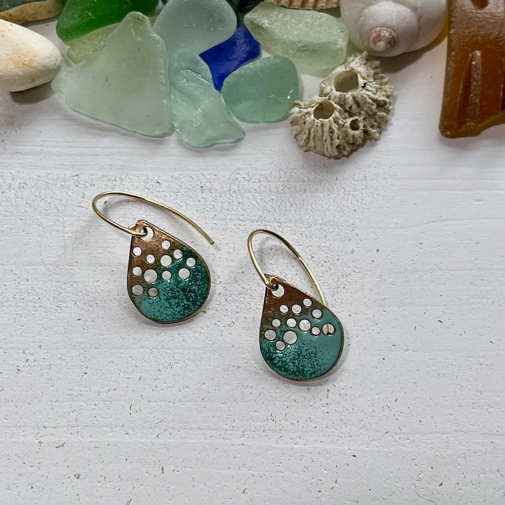 Ocean Droplet Earrings II