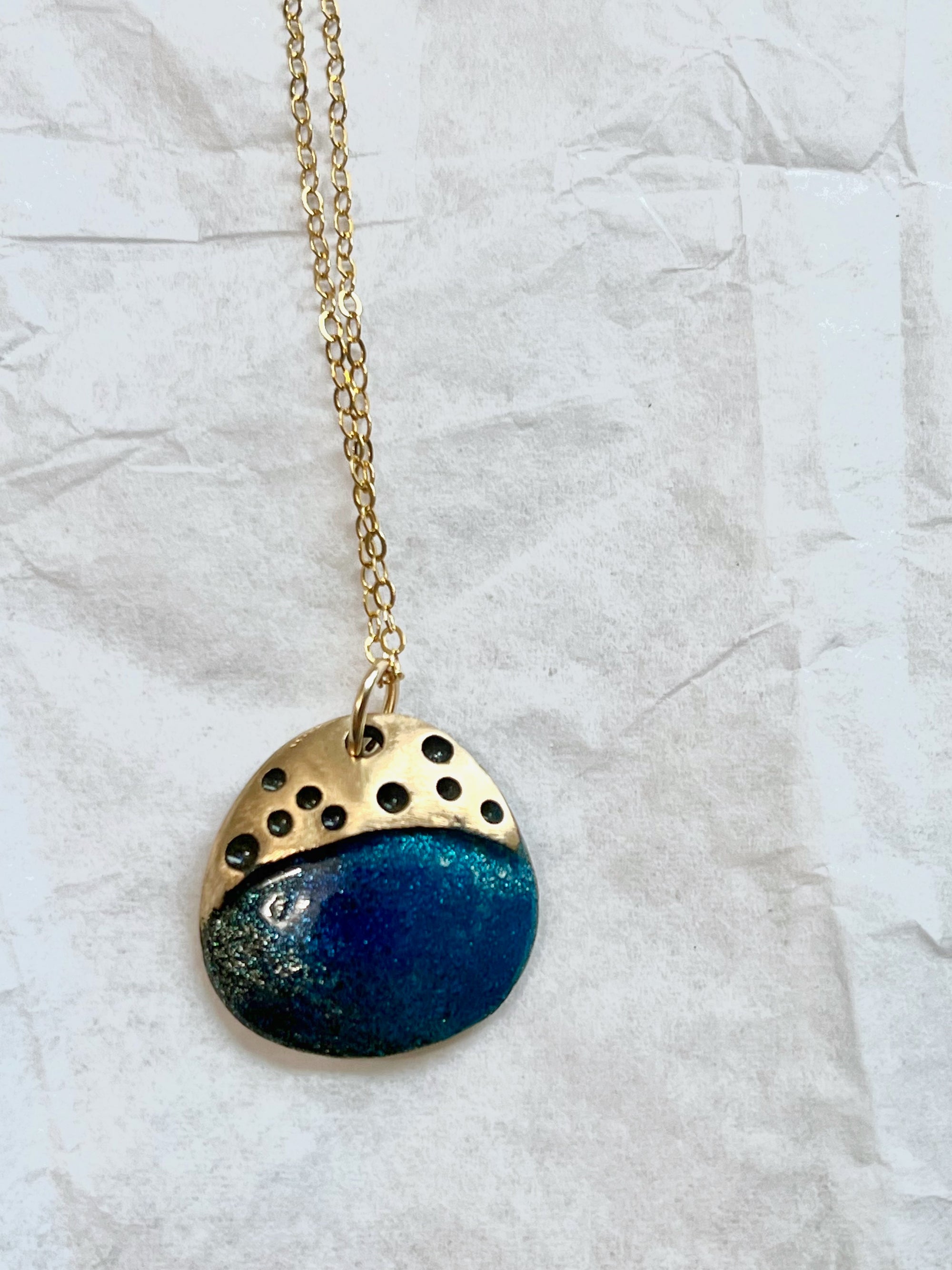 Ocean Pool Necklace IV