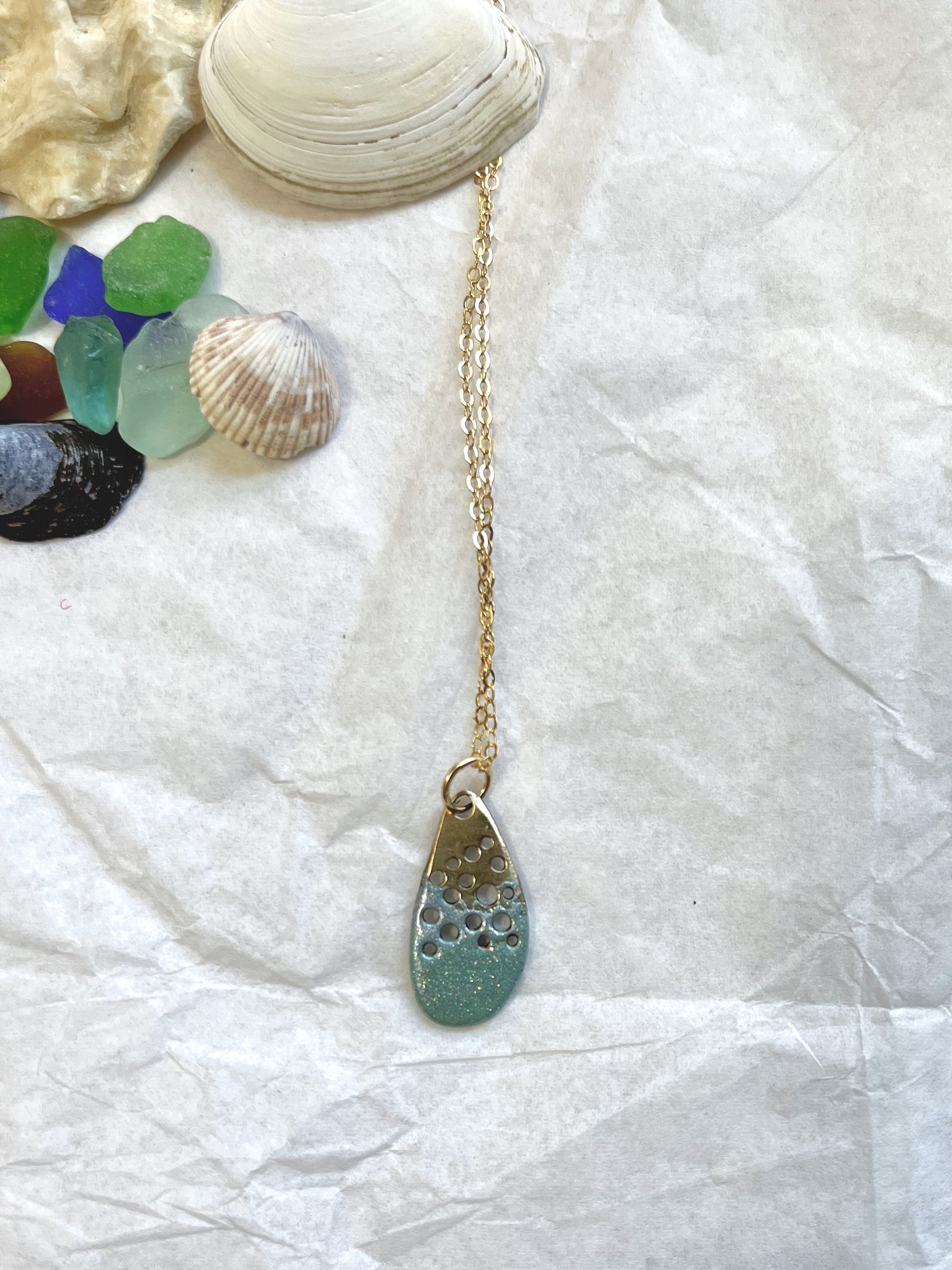 Droplet Ocean Spray Necklace