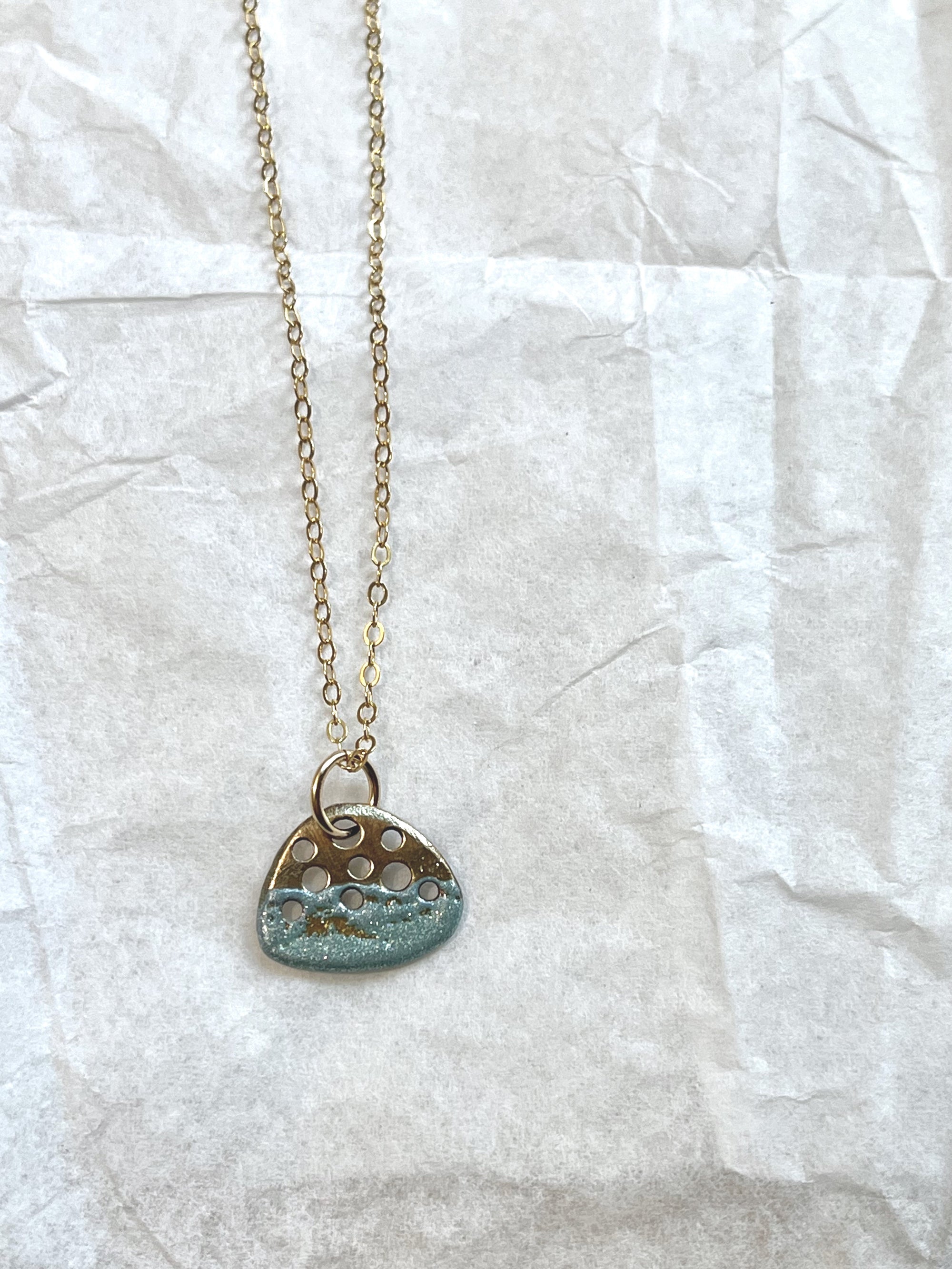 Mini Droplet Ocean Spray Necklace