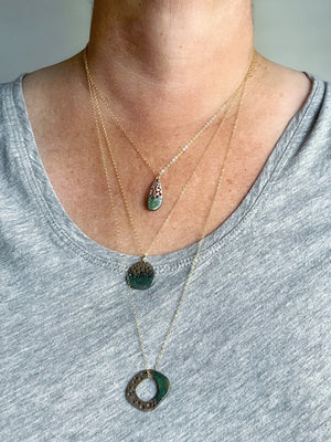 Ocean Effervescence Caribbean Necklace