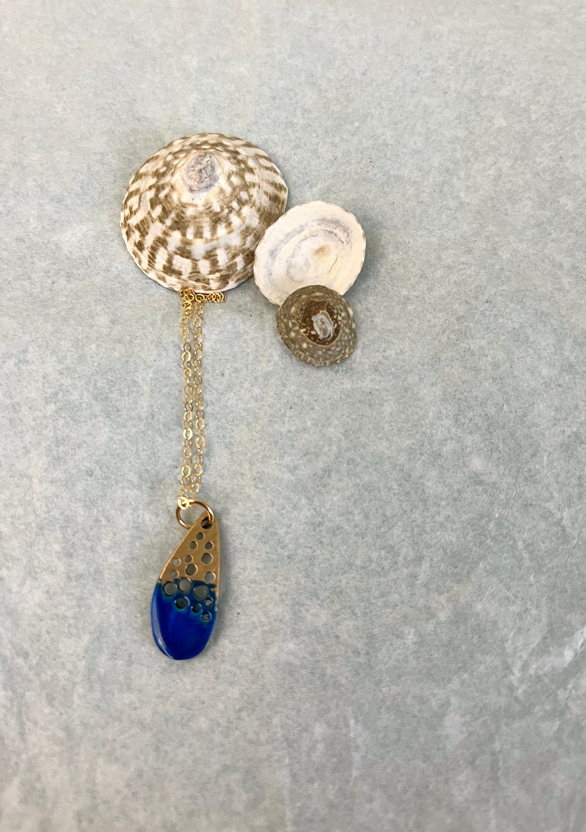 Droplet Mediterranean Necklace