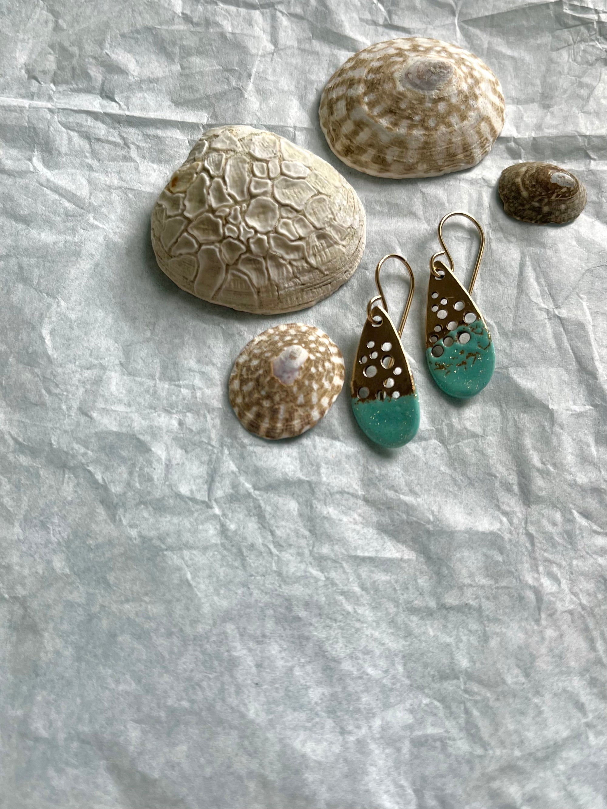 Droplet Seafoam Earrings