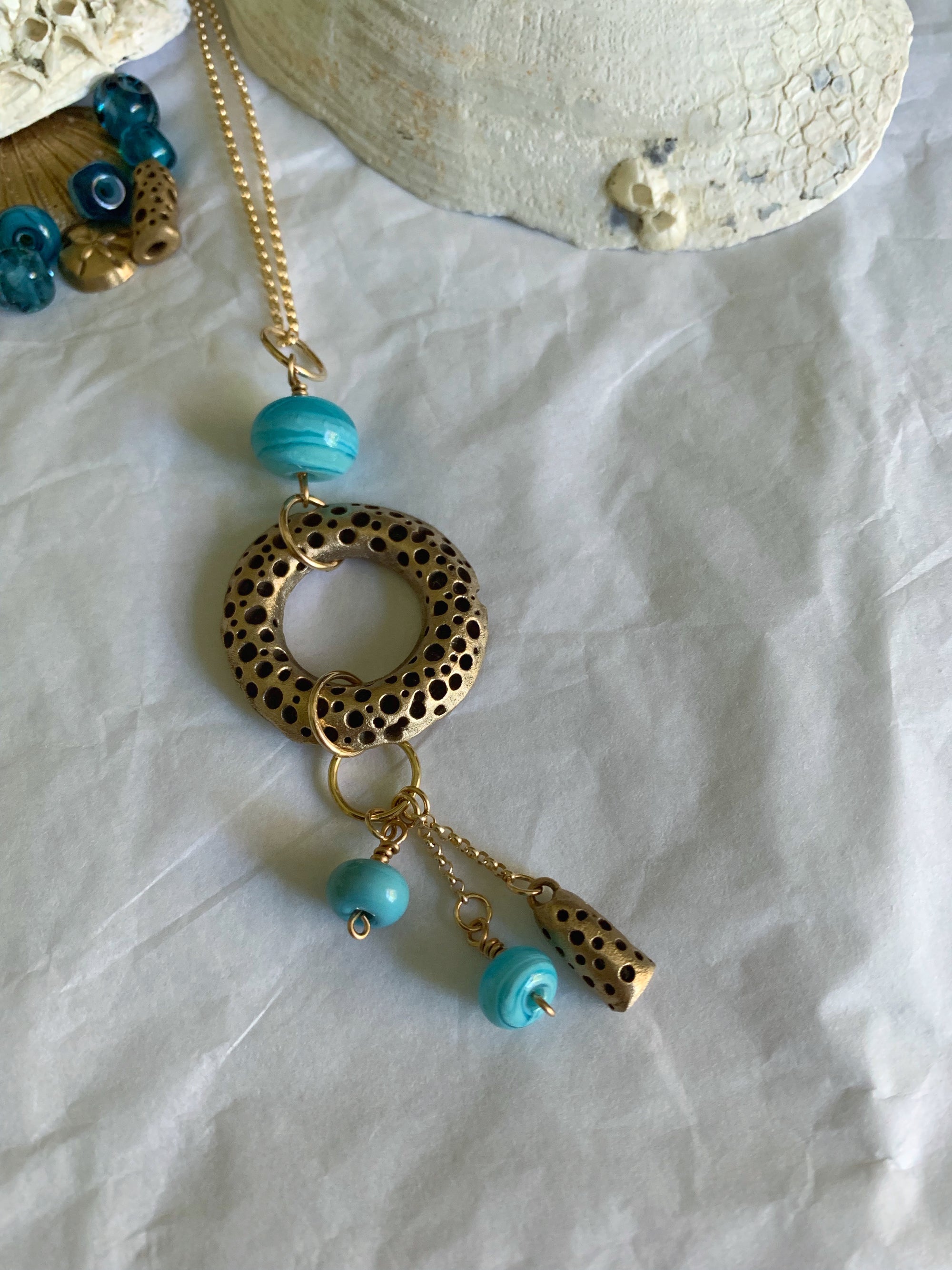 Coastal Cascade Necklace I