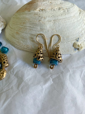 Coastal Snail Earrings