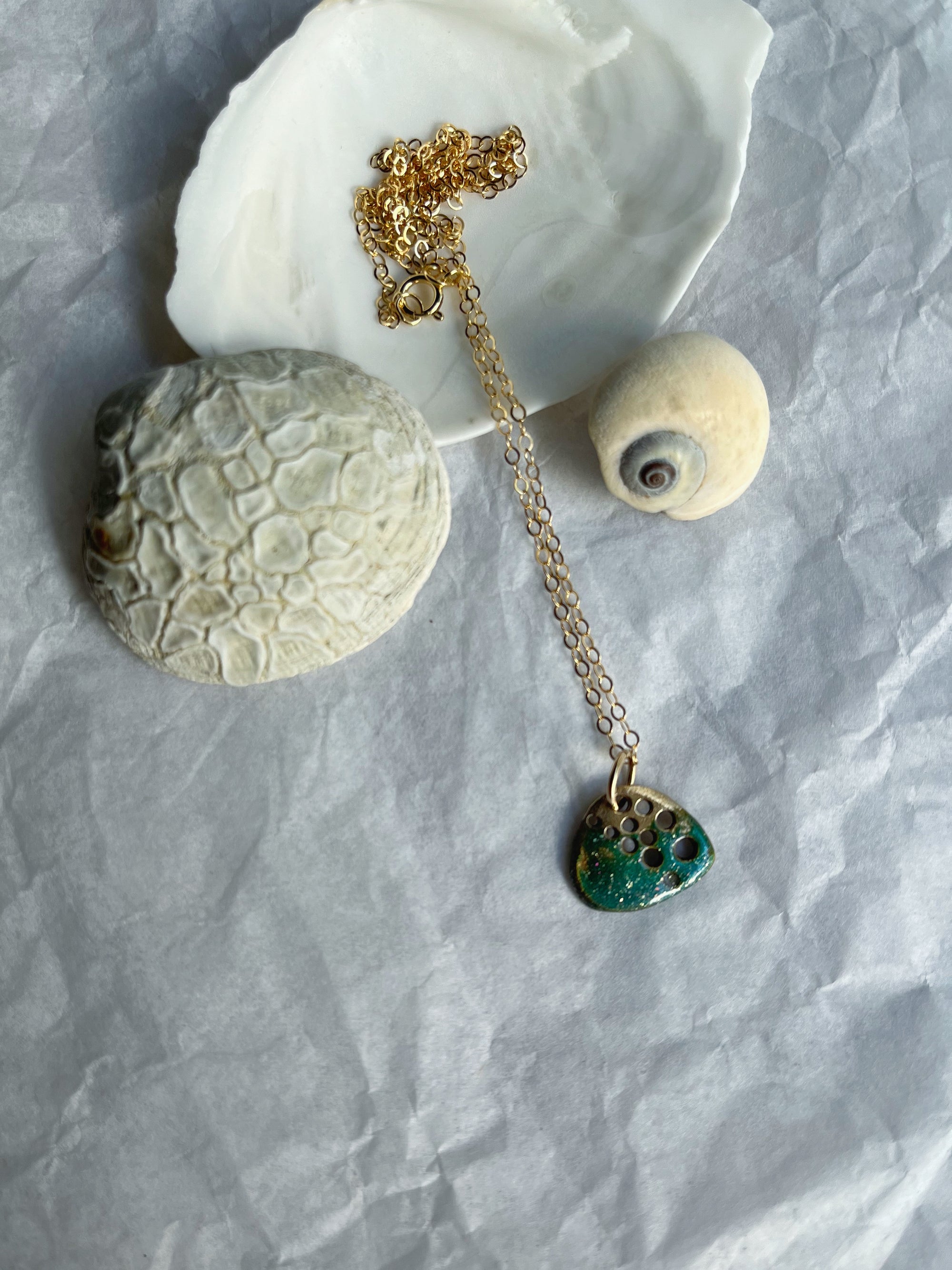 Mini Droplet Caribbean Necklace