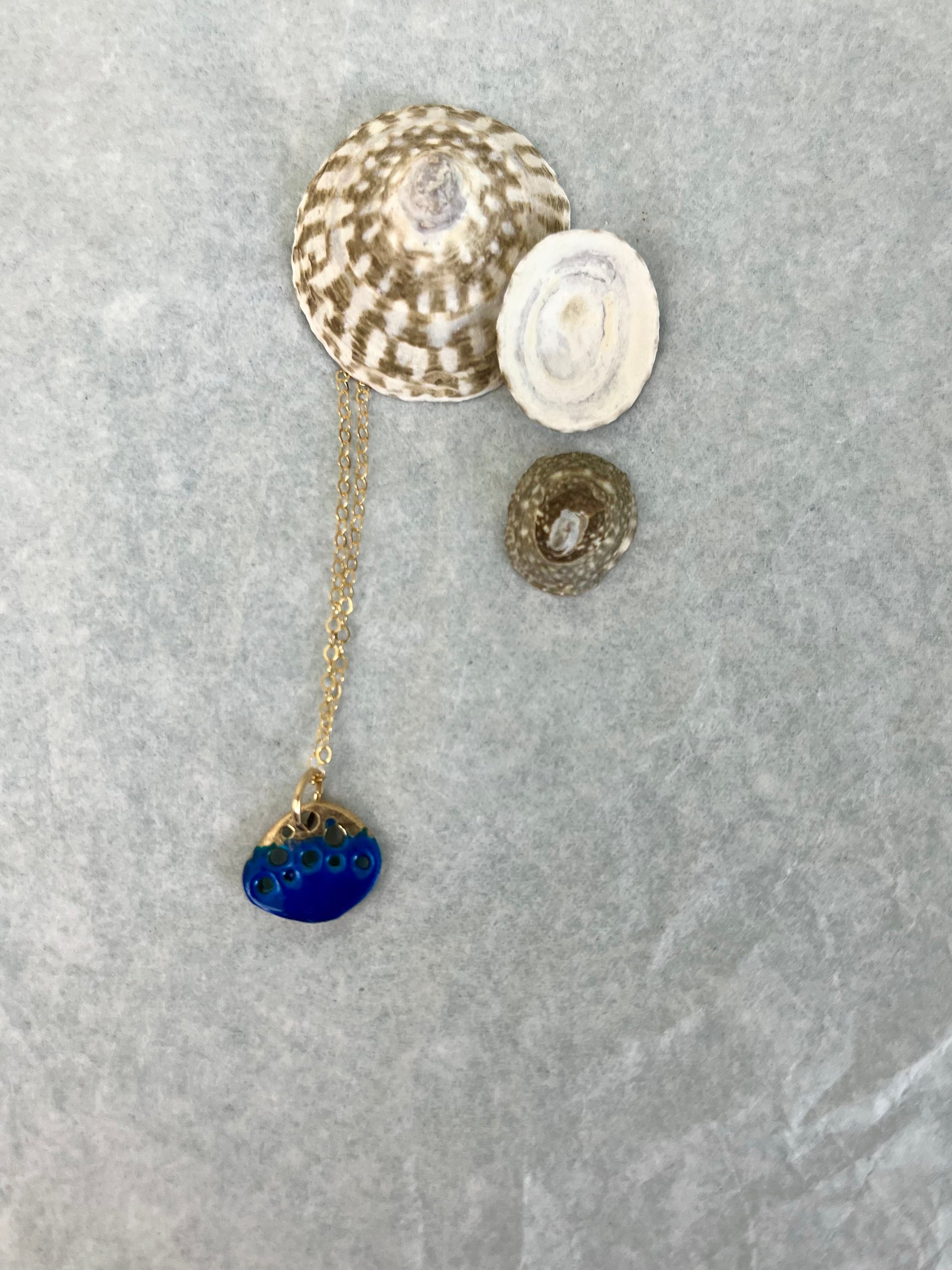 Mini Droplet Mediterranean Necklace