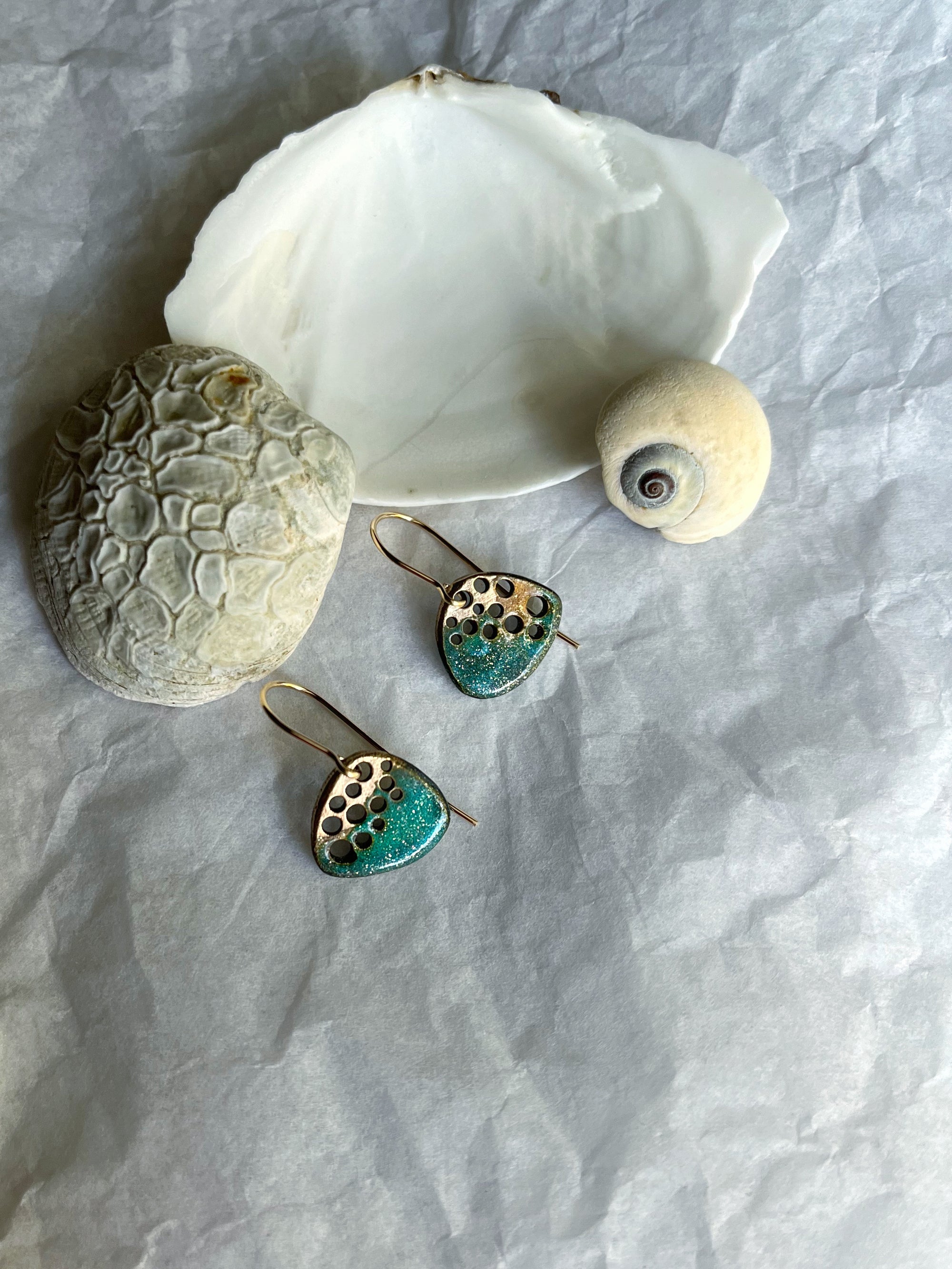 Mini Droplet Caribbean Earrings