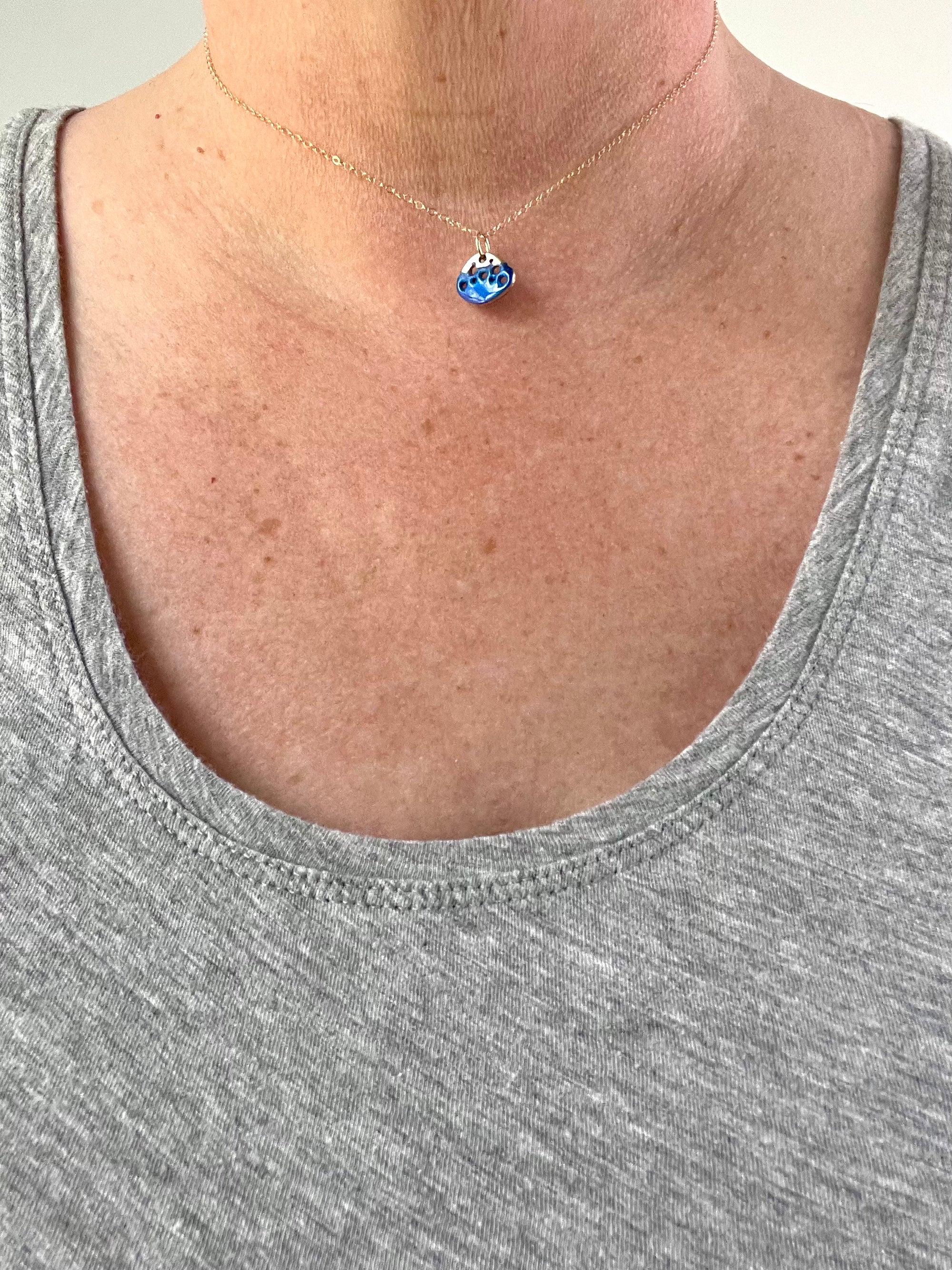 Mini Droplet Mediterranean Necklace