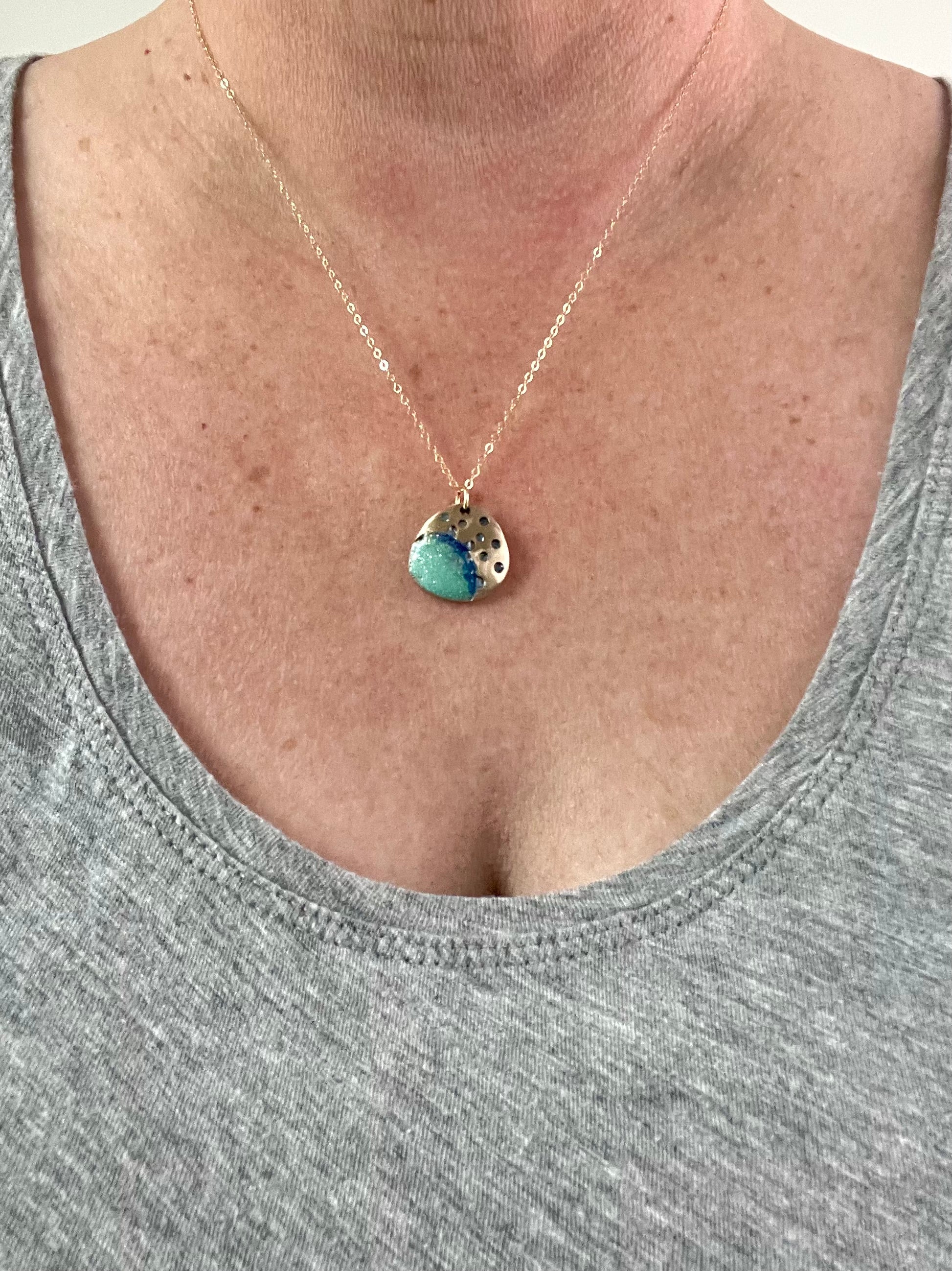 Ocean Pool Necklace II