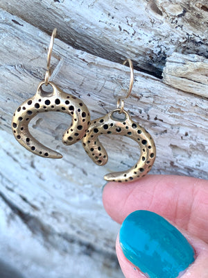 Ocean curl earrings
