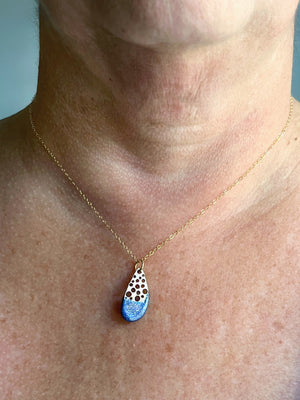 Droplet Wave Necklace